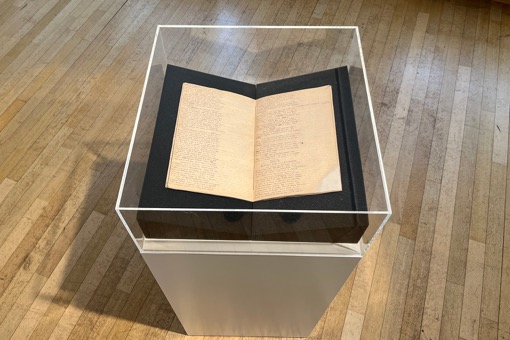 Jules Verne Manuskript - Die geheime Reise, 2025, Faksimile, 28,2 x 37 cm