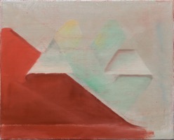 Don’t Worry, Just Say Goodbye, 2025, Öl auf Leinwand, 40 x 50 cm