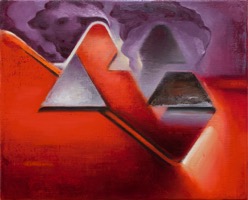 Together Forever, 2026, Öl auf Leinwand, 40 x 50 cm